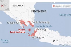 Aviso aos viajantes: Anak Krakatau continua em atividade