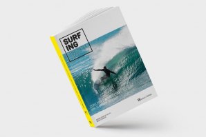A capa do novo livro de surf - Surfing The Next Step