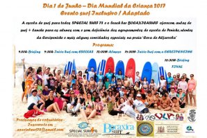 Special Surf 78 promove ação de Surf Inclusivo no Dia Mundial da Criança