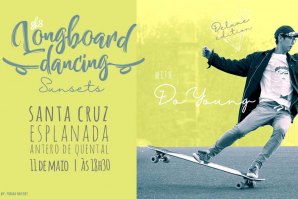 Santa Cruz com edição especial de Longboard Dancing Sunsets