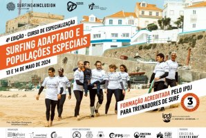 4ª Edição do Curso de Especialização em “Surfing Adaptado e Populações Especiais” decorre em Maio