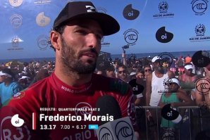 FREDERICO MORAIS ESTÁ NAS 1/2 FINAIS DO CT OI RIO PRO 2019