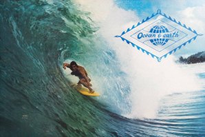 O fundador da marca, Brian Cregan, no Havai na década de 70. Foto: Ocean &amp;Earth