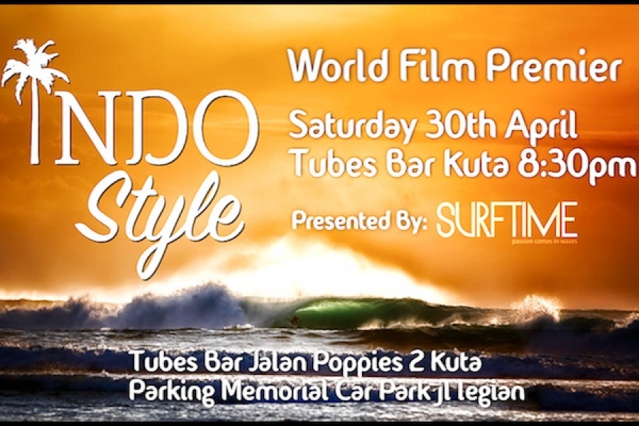 INDO Style World Premier Coming Up at Tubes Bar in Kuta on Saturday April 30  