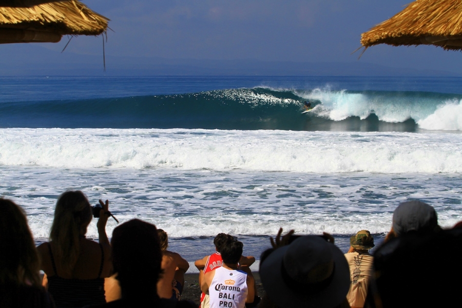 Only Six Surfers Remain In Contention at Corona Bali Protected