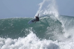 Kelly Slater stayed in J-Bay and this is what happened