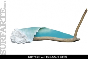 SURFARTE 2014: A ESCULTURA DE JOHNY VIEIRA