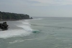 BALI VOLTA A TER SURFISTAS NA ONDA DE PADANG PADANG