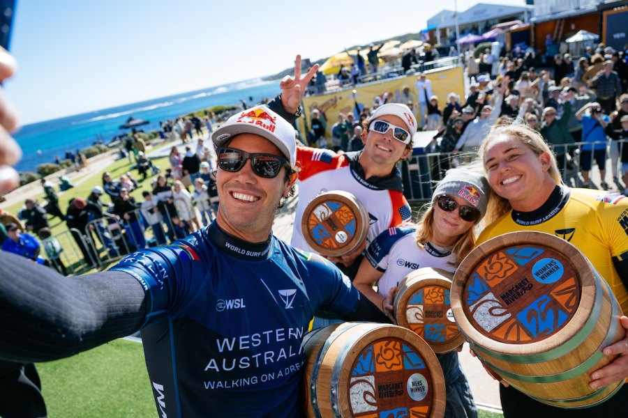 Gabriela Bryan (Havai) e Jordy Smith (África do Sul) Vencem o Western Austrália Margaret River Pro