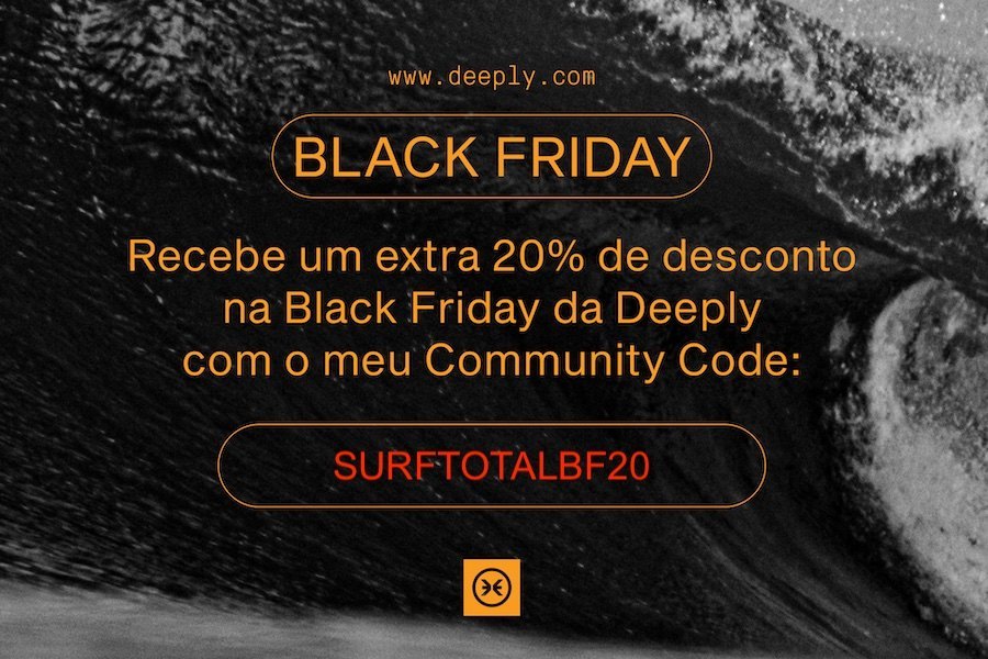 Black Friday da Deeply - 20% de desconto em todos os produtos do website!