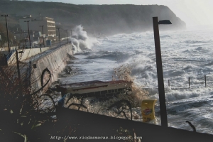 MAR NÃO DÁ DESCANSO