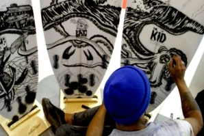 BOARDCULTURE SURFBOARDS ESTEVE NA BTL COM ARTE À MISTURA