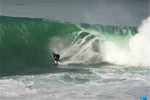 Nathan Florence enfrenta ondas mortíferas algures em Portugal