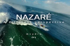 O Primeiro Grande Swell da Época na Nazaré Captado Como Nunca