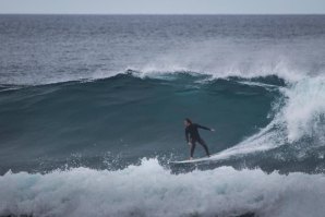 Boas ondas durante esta 2ª etapa do Campeonato Regional dos Açores