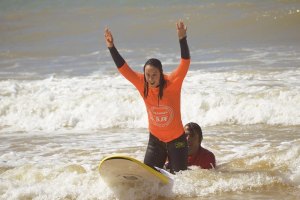 Quarteira recebeu a 1ª edição de Surf para Todos