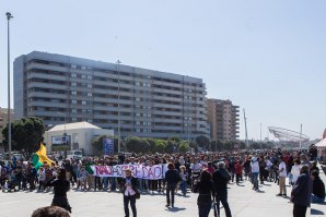 A multidão em Marcha