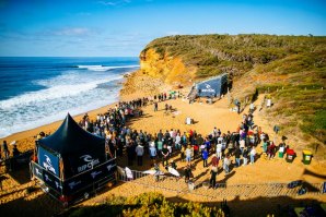 Não há competição no primeiro dia do período de espera do Rip Curl Pro Bells Beach