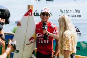 Quiksilver Pro G-Land recomeça com heats de 45 minutos e Kanoa Igarashi passa à ronda 3