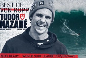 Com o TUDOR Nazaré Big Wave Challenge no horizonte, Nic Von Rupp fala sobre as ondas gigantes do seu país