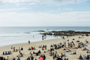 Snapper Rocks durante o Boost Mobile Gold Coast Pro