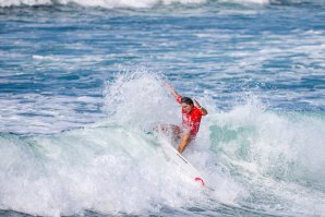 Francisca Veselko faz a melhor pontuação total do dia em El Salvador