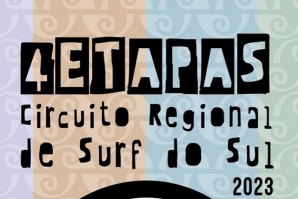 Terceira etapa do Circuito Regional de Surf do Sul 2023 realiza-se neste fim-de-semana