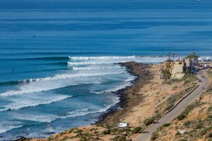 As longas direitas da Baía de Taghazout