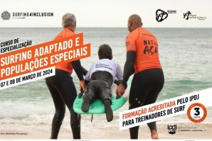 Ericeira Surf Clube vai realizar a 3ª edição do Curso de Especialização em Surfing Adaptado e Populações Especiai