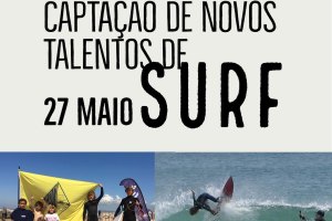 Captação de novos talentos de surf na área da grande lisboa dia 27 de Maio