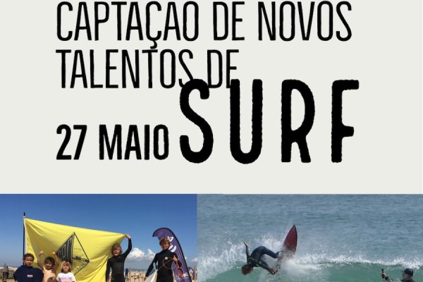 Captação de novos talentos de surf na área da grande lisboa dia 27 de Maio