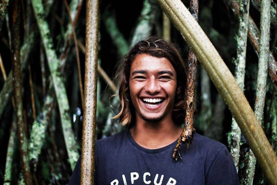 Miguel Blanco, aos 21 anos é um dos melhores surfistas portugueses.
