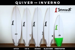 Semente dá-nos sugestões de pranchas para o quiver de Inverno