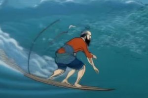 Italo Ferreira serve de inspiração para vídeo de animação digital inspirado em arte japonesa