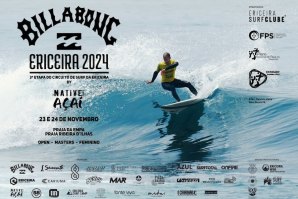 Inscrições abertas para a 3ª Etapa do Billabong Ericeira 2024 nas categorias Open, feminino e Masters