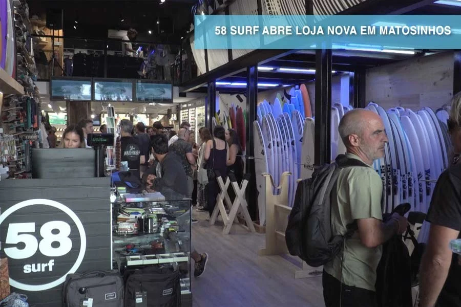 58 Surf a nova loja de surf em Matosinhos