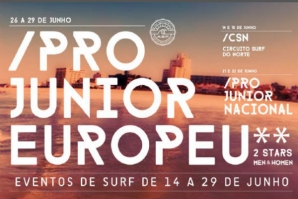 EUROPEU DE SURF JUNIOR COMEÇA PARA A SEMANA