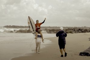 Behind the scenes no Rip Curl Pro Anglet com o percurso e vitória de Teresa Bonvalot