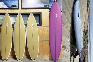 Os 3 novos modelos da Marca ORG Surfboards