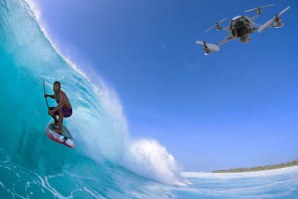 Os drones vieram dar um novo fôlego às imagens de surf.