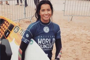 Desempenho fantástico de Teresa Bonvalot rumo às 1/2 finais.