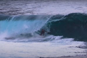 Tubos e wipeouts europeus com Nathan e Ivan Florence