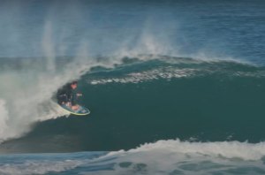 Tubos clássicos na Praia Grande