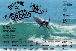 Inscrições abertas para a 2.ª etapa do Billabong Ericeira Groms 2026