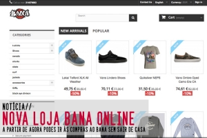 BANA COM NOVA LOJA ONLINE