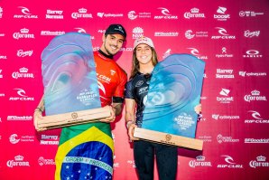 Caroline Marks e Gabriel Medina vencem o Rip Curl Narrabeen Classic