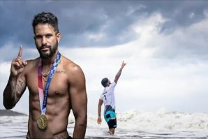 Road to the first gold medal of surfing