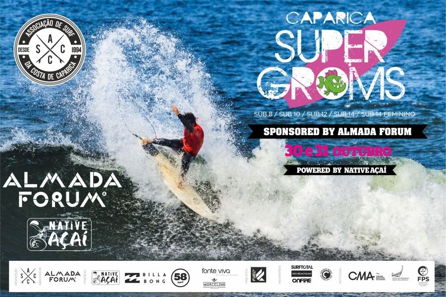 ASCC Super Groms sponsored by Almada Forum powered by NativeAçaí