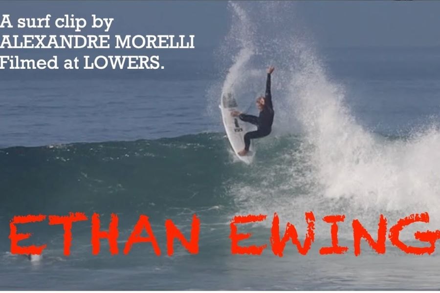 O surf de elite de Ethan Ewing em Lower Trestles, na Califórnia