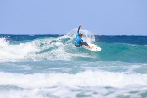 Pedro Coelho foi eliminado na ronda 4 do evento em 2018 e compete agora para melhorar o seu resultado este ano  Foto: WSL / LAURENT MASUREL